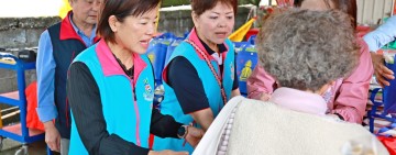 保勝宮、聖南宮拋磚引玉送暖吉安 游淑貞感謝善念行動守護弱勢家戶